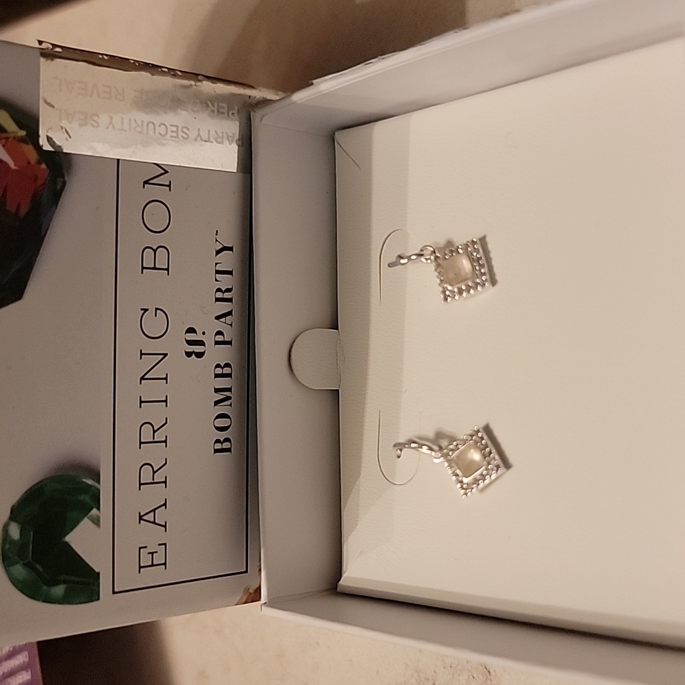 Bomb party Dainty Dangle earrings